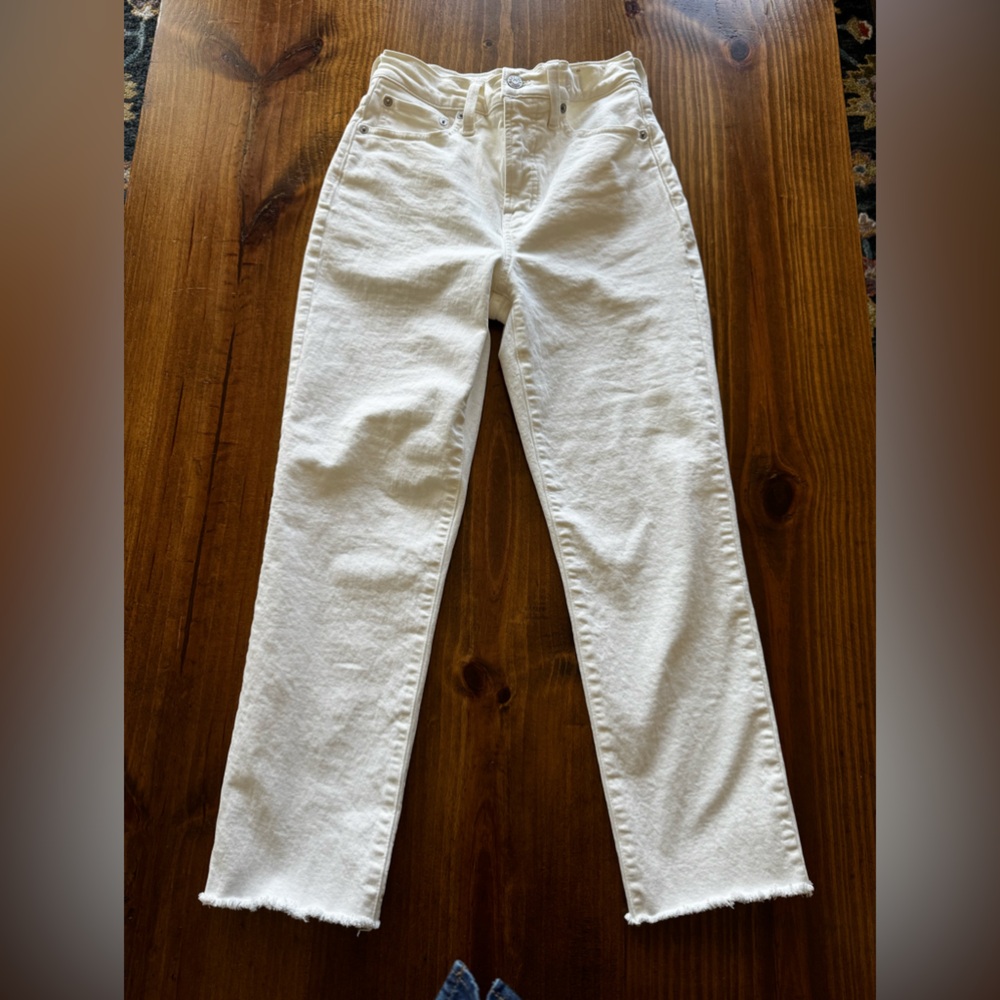 Madewell perfect Jean straight